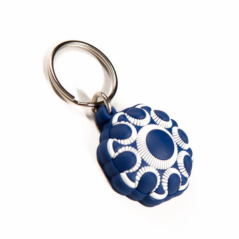 Zeeuwse Knop Sleutelhanger Blauw