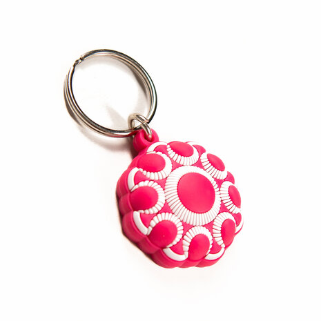 Zeeuwse Knop Sleutelhanger Roze